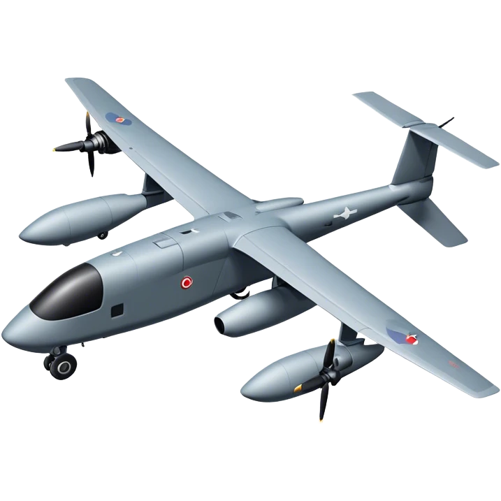 UAV Military aircraft emoji