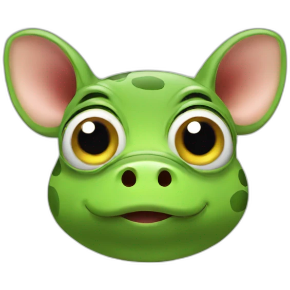 frog pig emoji