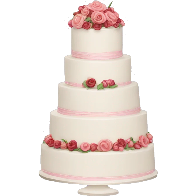 Wedding cake emoji
