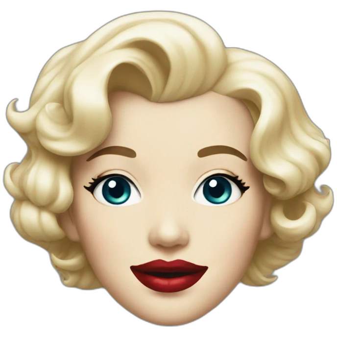 Marilyn Monroe emoji