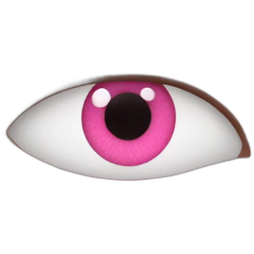 Pink eye emoji