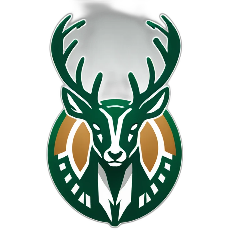 Milwaukee Bucks logo emoji