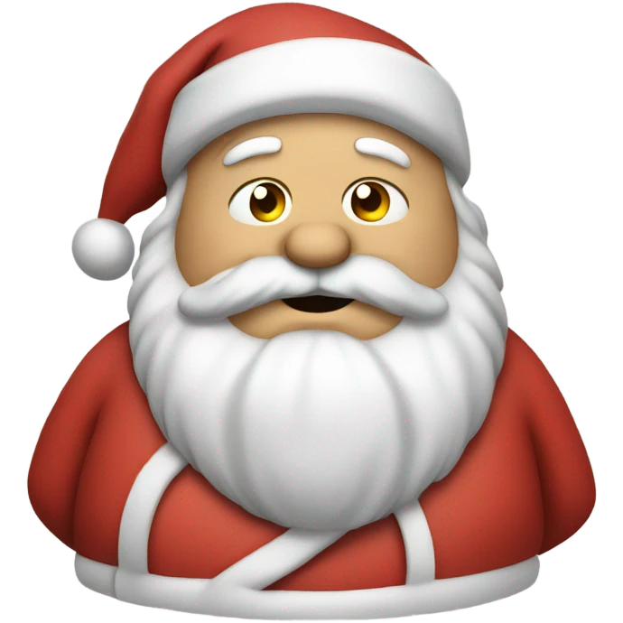 fat santa emoji