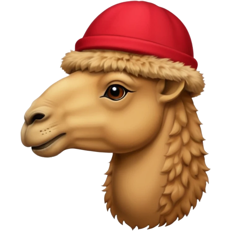  camel with hat emoji