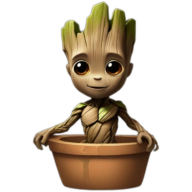 Baby groot emoji