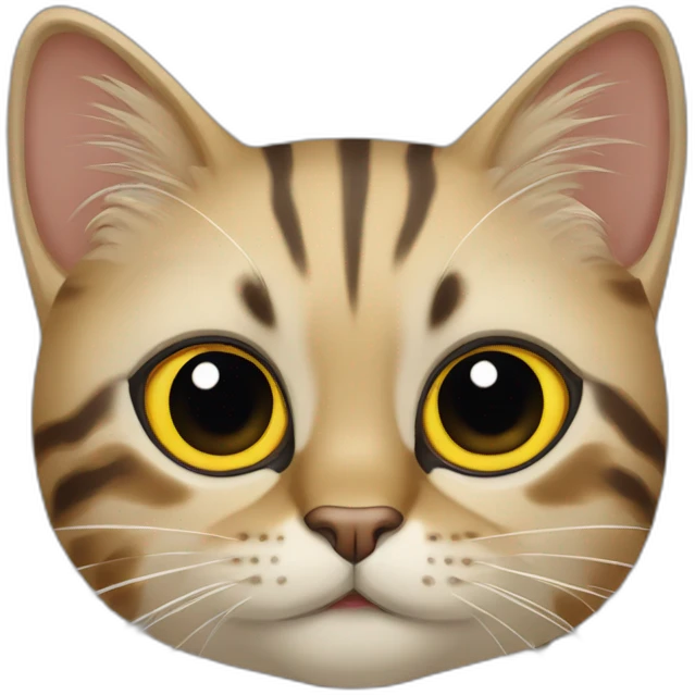 Cat écailles de tortue emoji