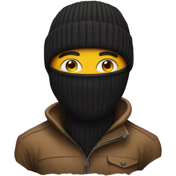 ski mask emoji