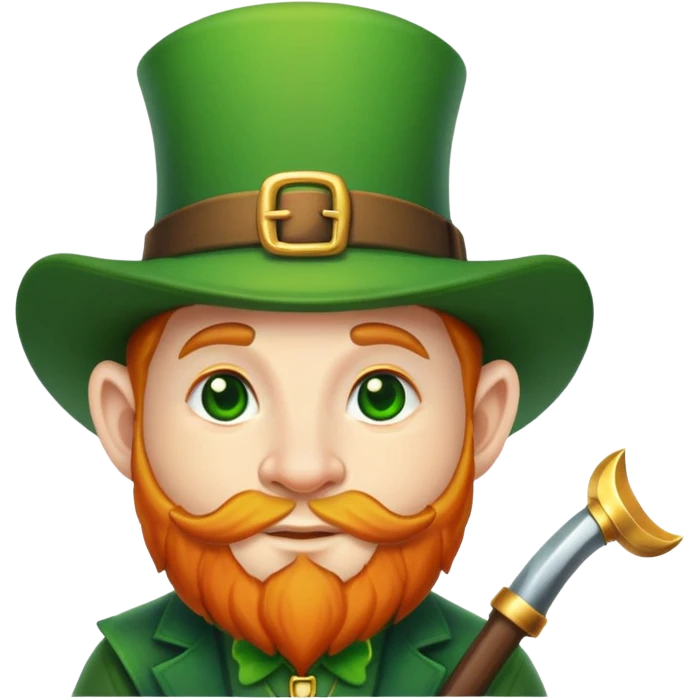 Leprechaun hunter emoji