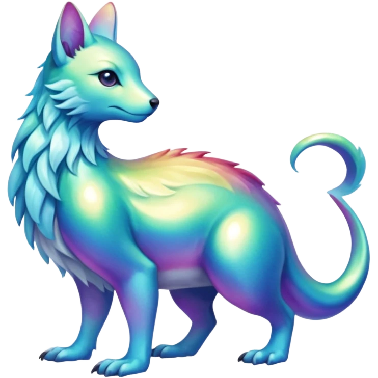 Shiny full-Colored Fionbri-creature by Falvie (full body) emoji