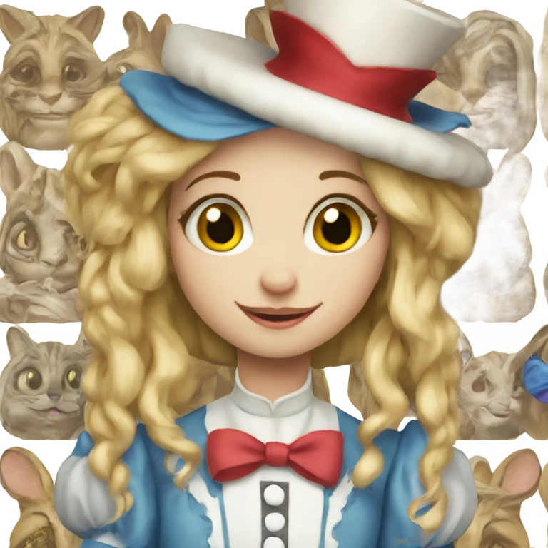 Alice in Wonderland emoji