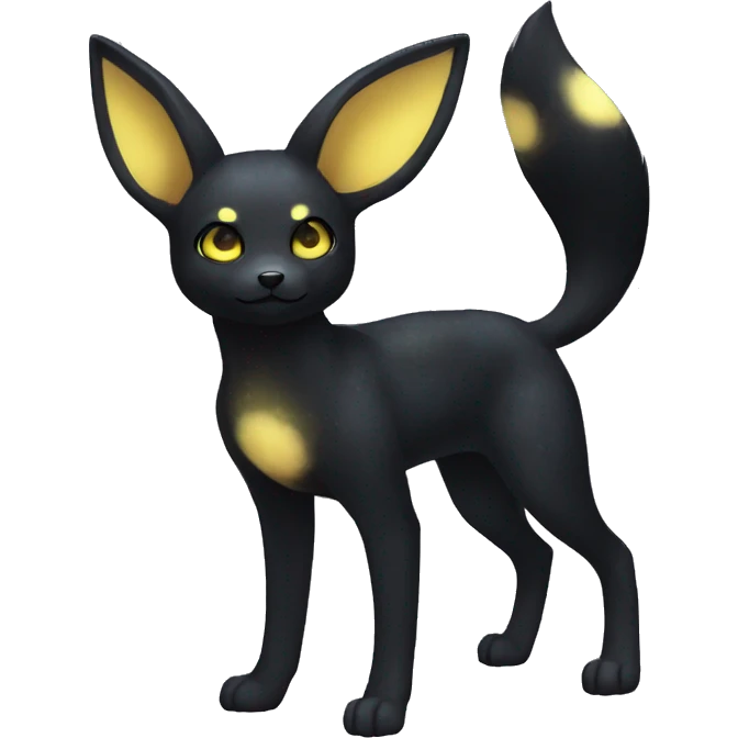 Lunar Nebula Umbreon full body emoji