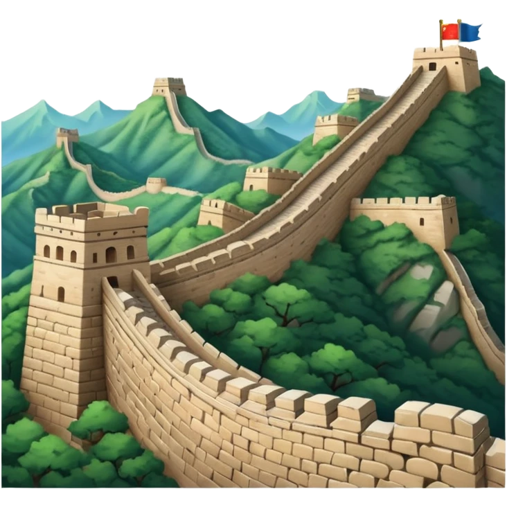 Great wall of china emoji