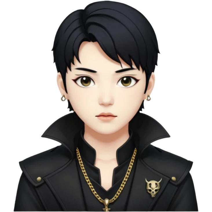 Rumi from animetion Korean kpop demon hunter   emoji