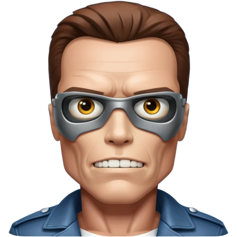 Terminator saying good night emoji