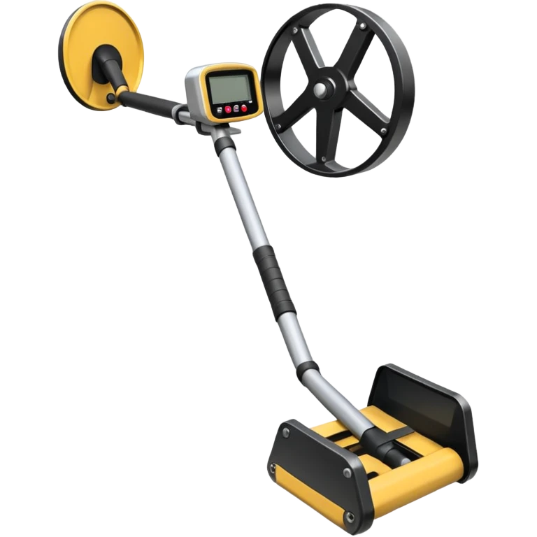 Realistic metal detector like a minelab emoji