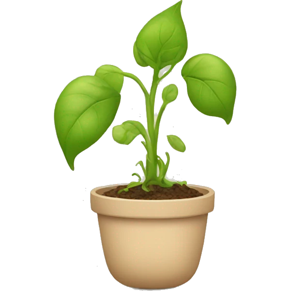 sprouting emoji