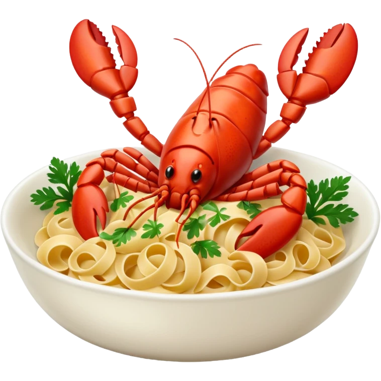 lobster pasta emoji
