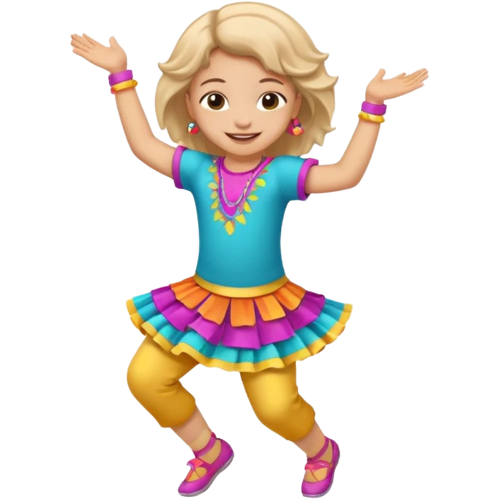 طفل يرقص emoji
