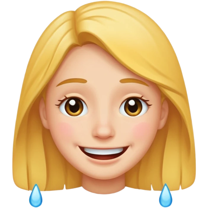 Happy tears smile emoji