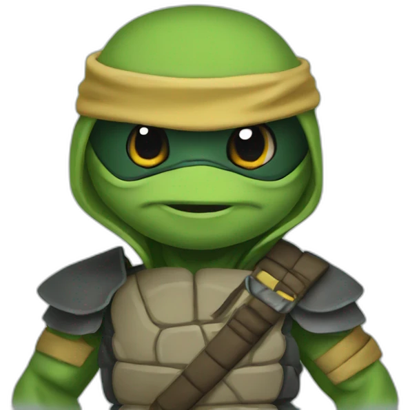 Tortue ninja emoji