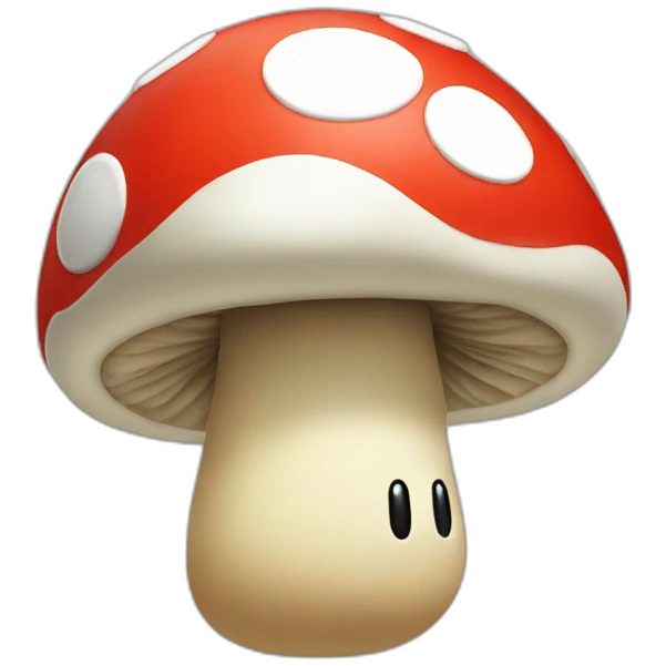 Mario Mushroom emoji
