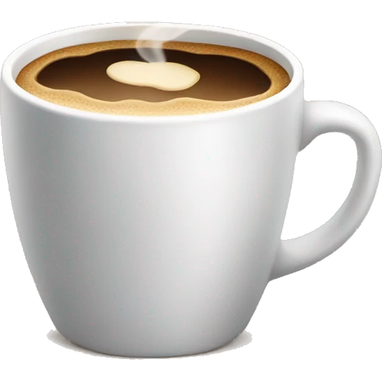 A cup of coffee  emoji