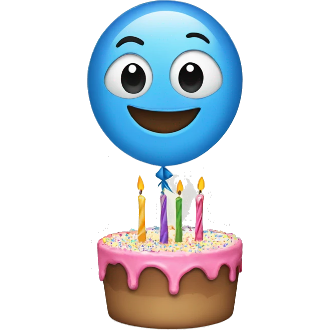 happy birthday sign  emoji