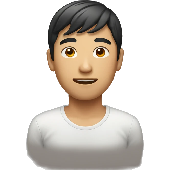 Asian guy  emoji