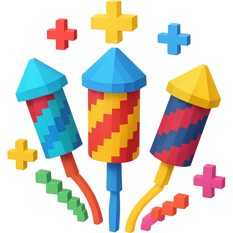fireworks emoji