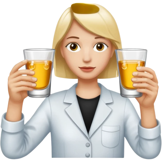 holding hand shot glasses emoji