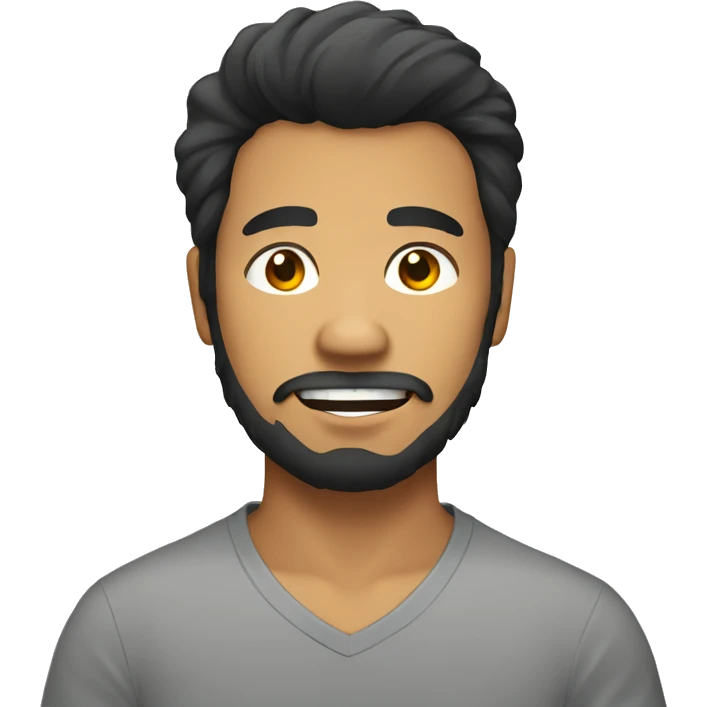 Hairy Filipino guy   emoji