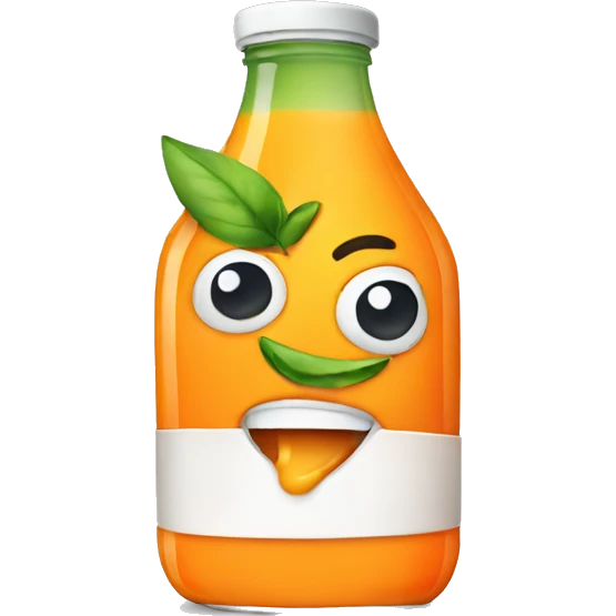 Orange juice emoji