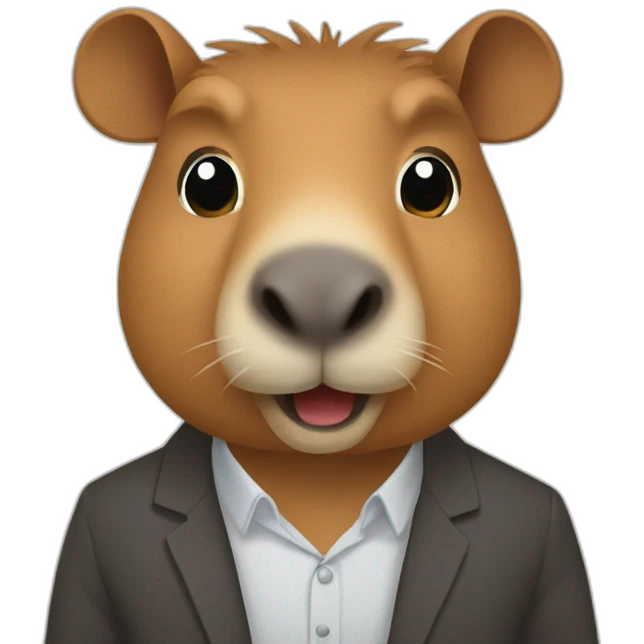 capybara teacher emoji