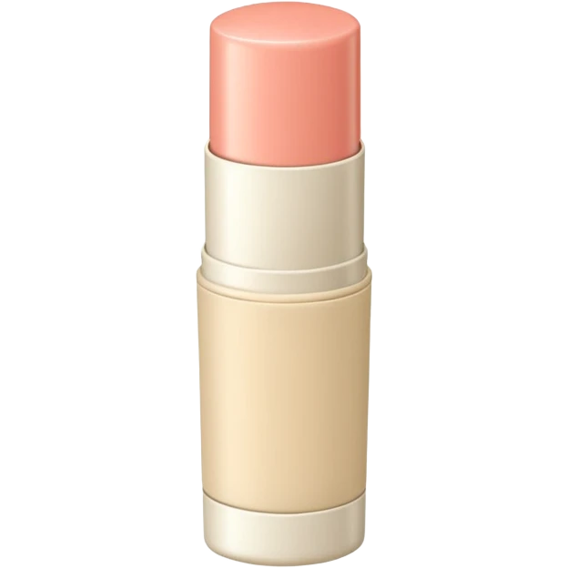 Beige tub of lip balm emoji
