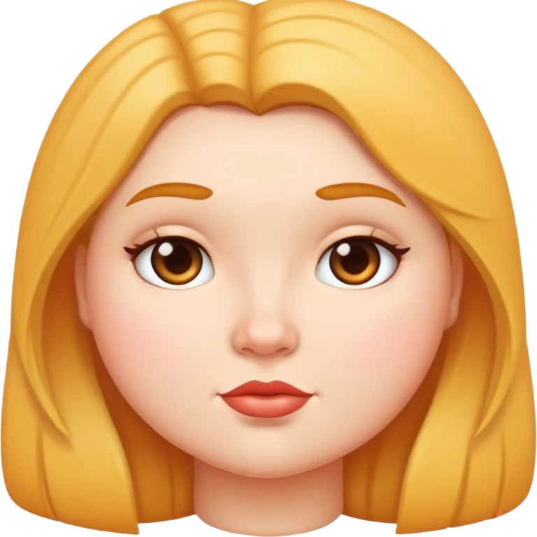 thick girl looking cute  emoji