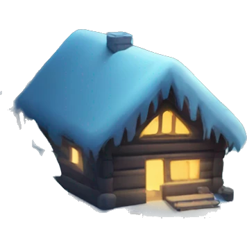 Winter forest in the nightims emoji