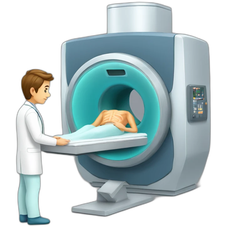 Radiologist-performing-mri emoji