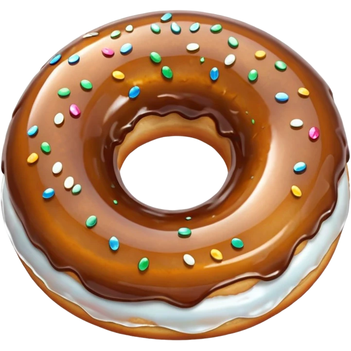 crystal clear donut emoji