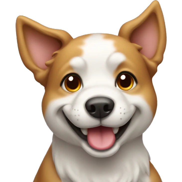 smile dog emoji