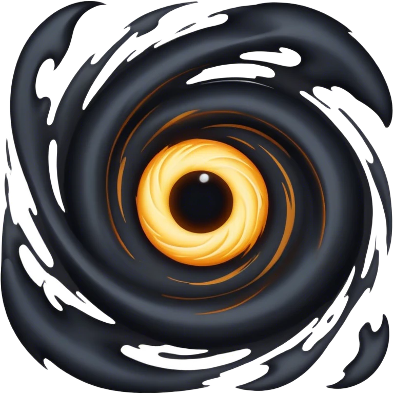 Black hole emoji