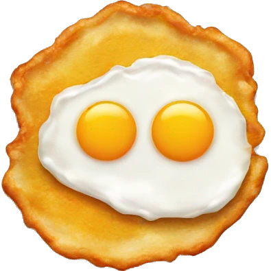 Fried egg emoji