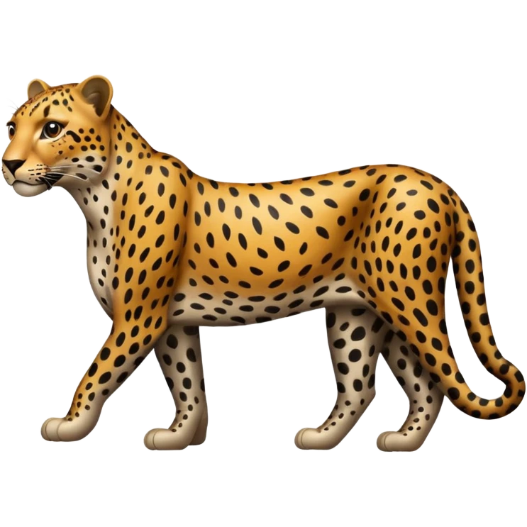 leopard der arsch gibt emoji