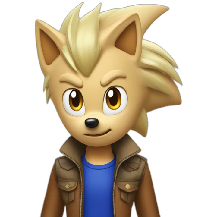 Sonic the hedgehog emoji