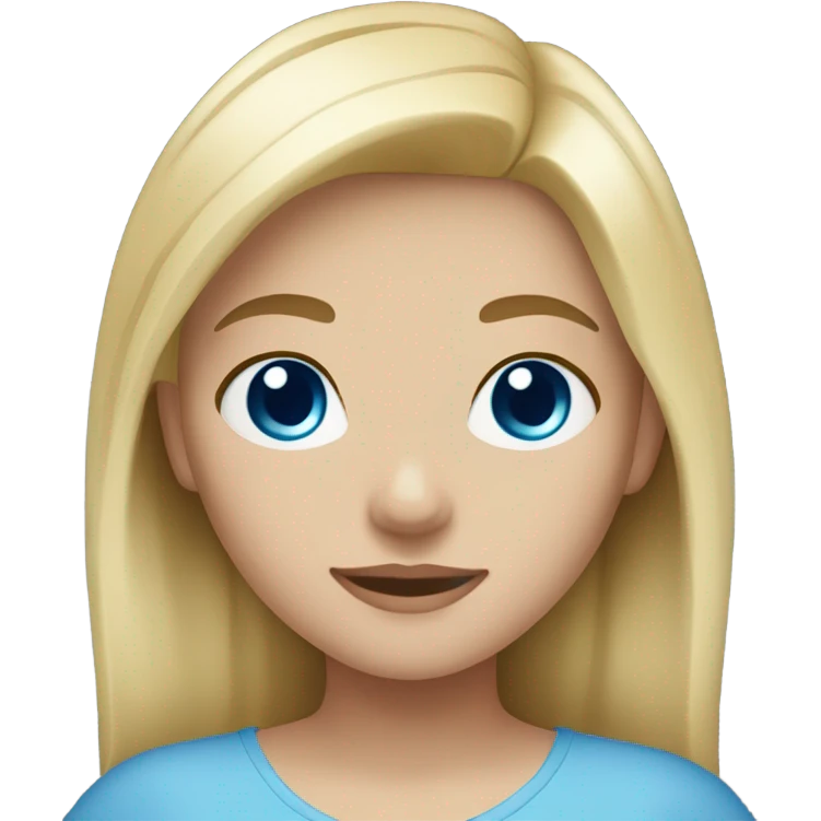 White girl emoji