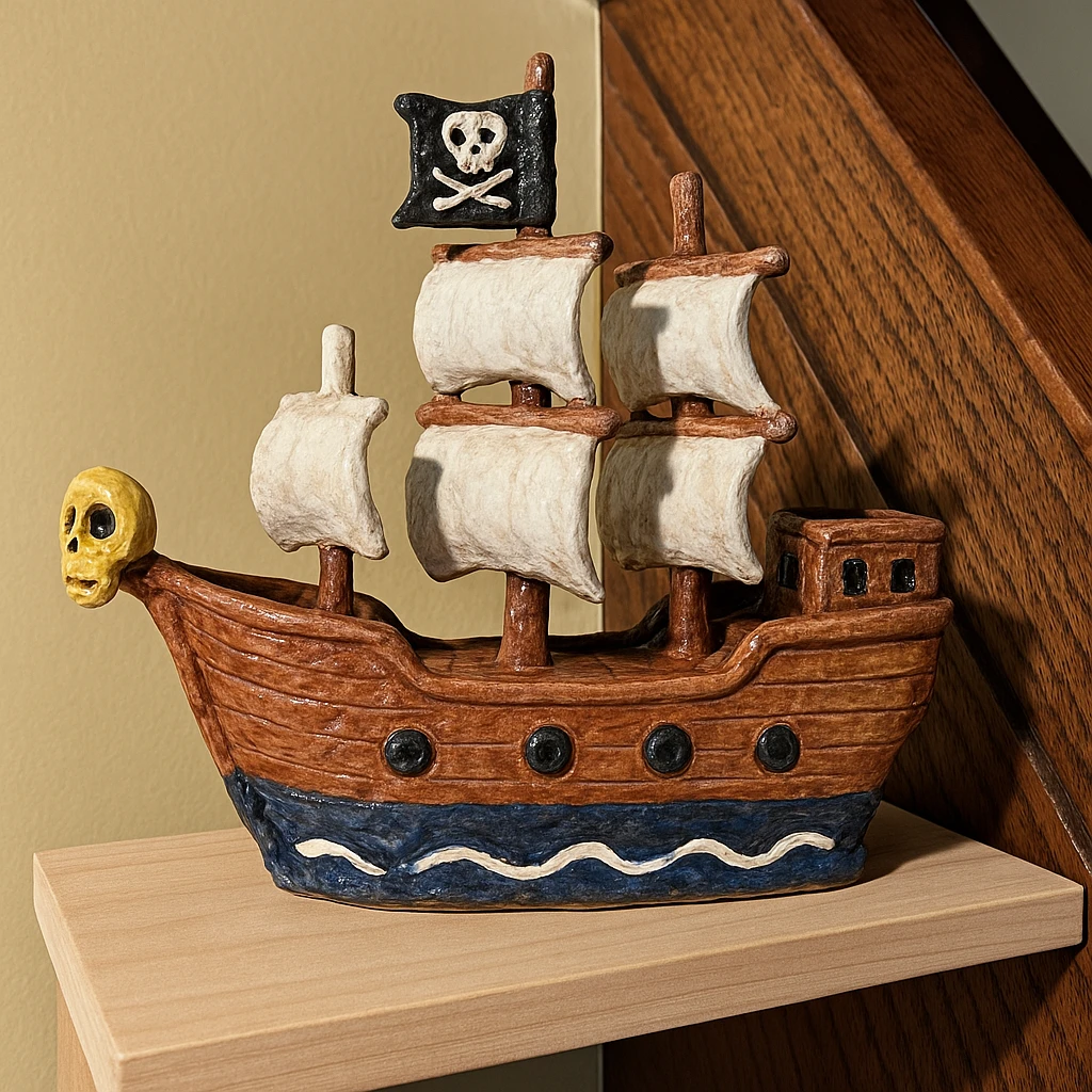 pirate ship emoji