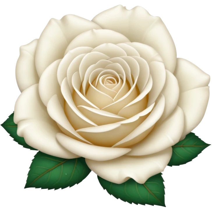 white rose emoji