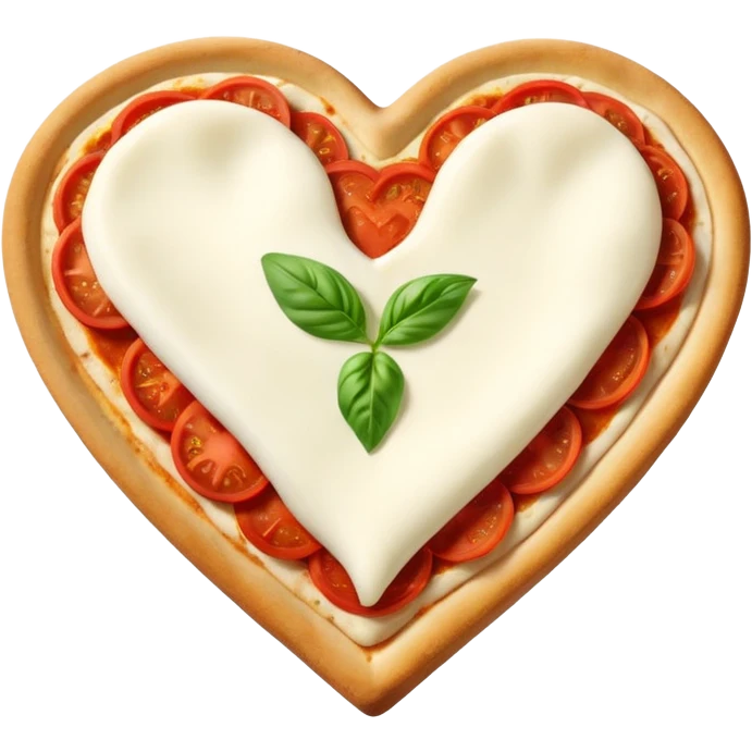 margarita pizza heart emoji