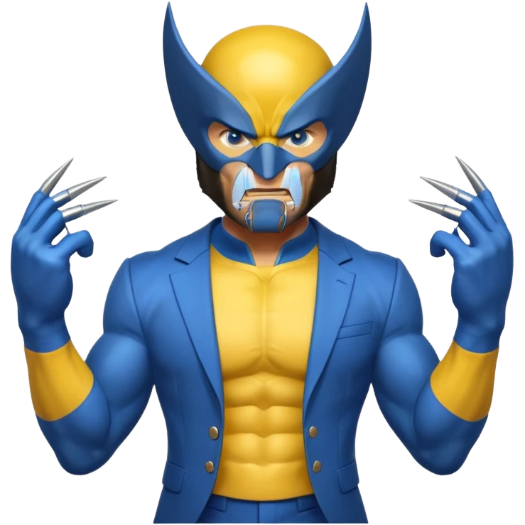 Wolverine from Deadpool & Wolverine movie emoji