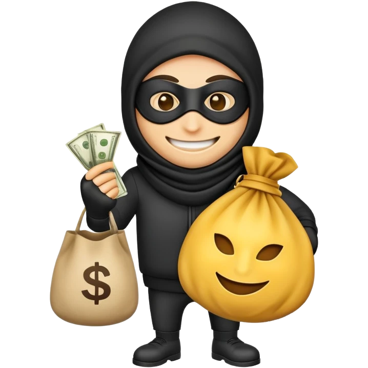 Robber emoji emoji