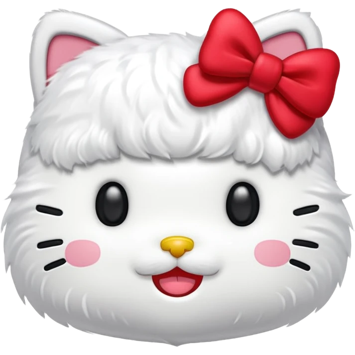 Hello kitty good emoji